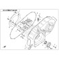 26. Uszczelka pokrywy CVT cfmoto 800 X8 0800-011001
