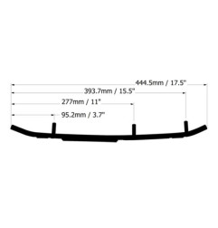 SPI SNOW WIDIA PŁOZY POLARIS INDY 550 '14-23, IQ 550 '10-13, RMK 550 '20-23, SHIFT 550 '11-13, VOYAGEUR '17-24