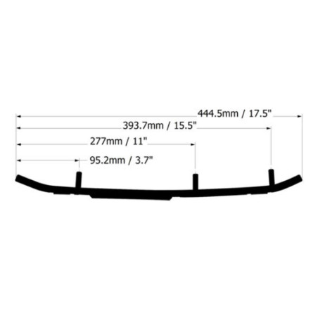 SPI SNOW WIDIA PŁOZY POLARIS INDY 550 '14-23, IQ 550 '10-13, RMK 550 '20-23, SHIFT 550 '11-13, VOYAGEUR '17-24