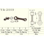 VESRAH KORBOWÓD YAMAHA YFS 200 (YFS200) BLASTER '88-'06 (VA2009) (MADE IN JAPAN) VESRAH KORBOWÓD YAMAHA YFS 200 (YFS200) BLASTER '88-'06 (VA2009) (MADE IN JAPAN)