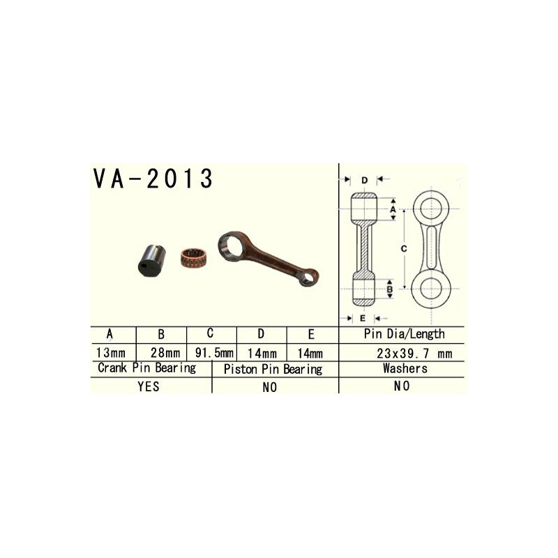VESRAH KORBOWÓD YAMAHA YFM 80 (YFM80) '85-'08 (VA2013) (MADE IN JAPAN) VESRAH KORBOWÓD YAMAHA YFM 80 (YFM80) '85-'08 (VA2013) (MADE IN JAPAN)