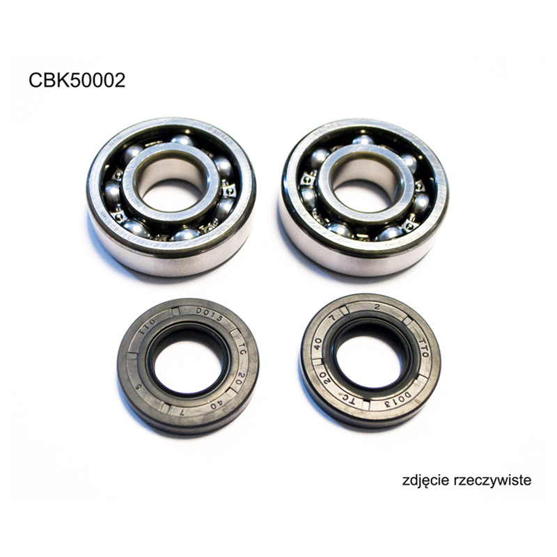 BEARING WORX ŁOŻYSKA WAŁU KORBOWEGO KAWASAKI KX 65/80/85, SUZUKI RM 60/65 (NTN) (MADE IN JAPAN) (24-1006)
