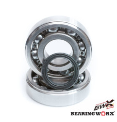 BEARING WORX ŁOŻYSKA WAŁU KORBOWEGO Z USZCZELNIACZAMI KAWASAKI KX 250 '02-'07 (24-1047) (NTN) (MADE IN JAPAN)