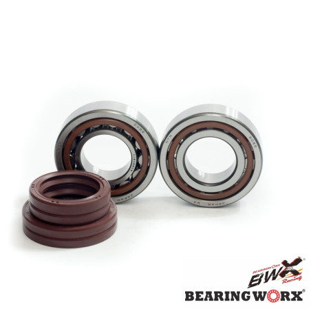 BEARING WORX ŁOŻYSKA WAŁU KORBOWEGO Z USZCZELNIACZAMI KTM 450/505/530 (07-) (NTN) (MADE IN JAPAN) (23.CBS64007)