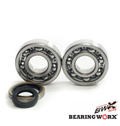 BEARING WORX ŁOŻYSKA WAŁU KORBOWEGO Z USZCZELNIACZAMI SUZUKI RM 250 96-02 (NTN) (MADE IN JAPAN) (24-1021)