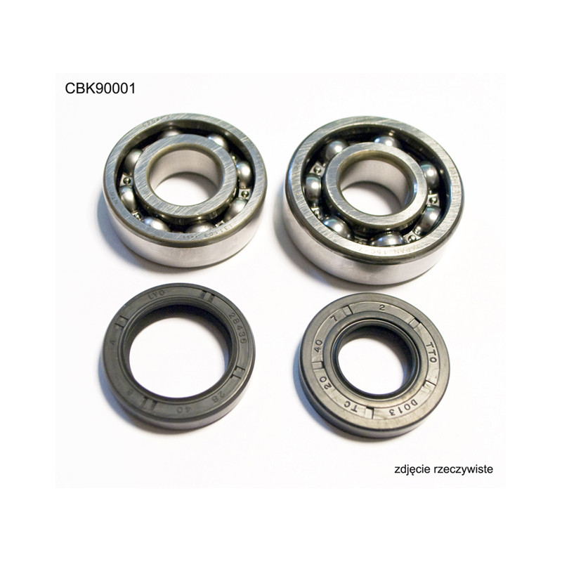 BEARING WORX ŁOŻYSKA WAŁU KORBOWEGO Z USZCZELNIACZAMI YAMAHA YZ 80/85 93-18 (NTN) (MADE IN JAPAN) (24-1023)