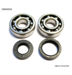 BEARING WORX ŁOŻYSKA WAŁU KORBOWEGO Z USZCZELNIACZAMI YAMAHA YZ 125 86-00 (NTN) (MADE IN JAPAN), 24-1024