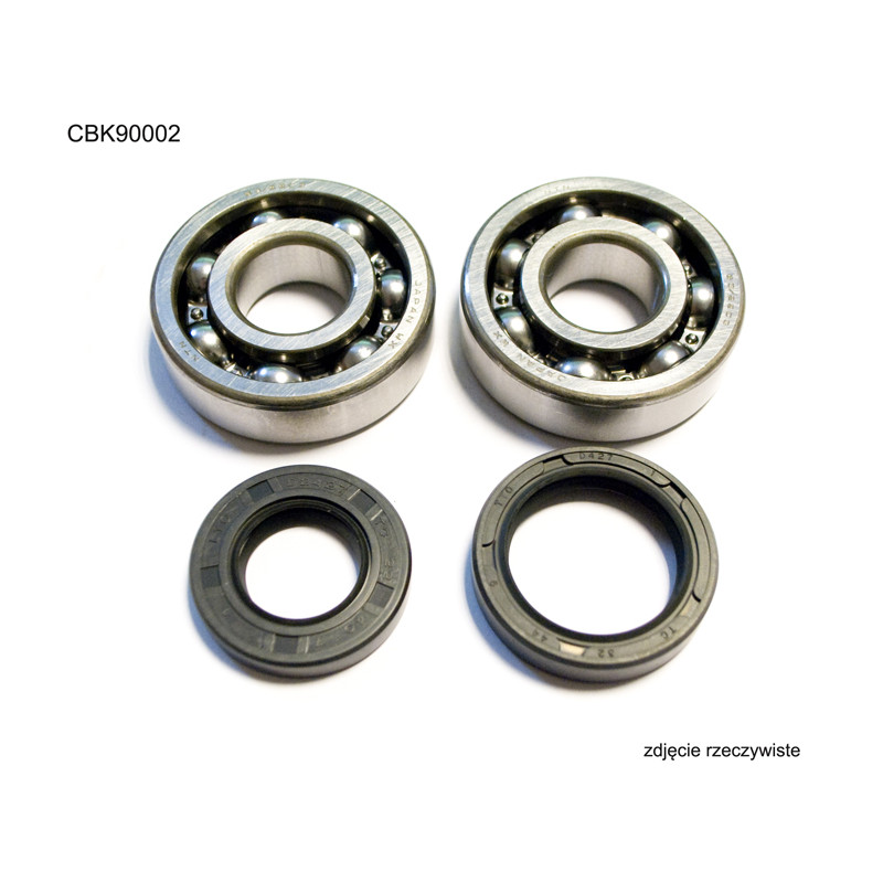 BEARING WORX ŁOŻYSKA WAŁU KORBOWEGO Z USZCZELNIACZAMI YAMAHA YZ 125 86-00 (NTN) (MADE IN JAPAN), 24-1024