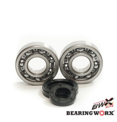 BEARING WORX ŁOŻYSKA WAŁU KORBOWEGO Z USZCZELNIACZAMI YAMAHA YZ 250 '01-'25, (NTN) (MADE IN JAPAN) (24-1029)