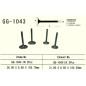 VESRAH ZAWÓR SSĄCY HONDA XL 600R/XR 650L/XR 600R, XL 650V TRANSALP '00-07' (2 NA POJAZD) (OEM: 14711-MG3-000) (1SZT.) VESRAH ZAWÓR SSĄCY HONDA XL 600R/XR 650L/XR 600R, XL 650V TRANSALP '00-07' (2 NA POJAZD) (OEM: 14711-MG3-000) (1SZT.)