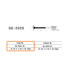 VESRAH ZAWÓR SSĄCY YAMAHA YZF R6 99-02 (OEM: 20S-12111-00,5EB-12111-00,5EB-12111-10) (1SZT.) (MADE IN JAPAN)