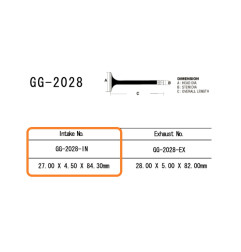 VESRAH ZAWÓR SSĄCY YAMAHA YZF 400/426 (2 NA POJAZD) ZEWNĘTRZNY (OEM: 5BE-12112-10) (1SZT.) (MADE IN JAPAN)