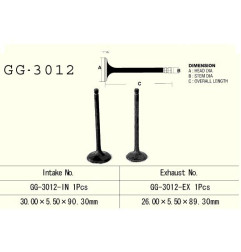 VESRAH ZAWÓR SSĄCY SUZUKI GN 125 82-, DR 125 82-85, FL 125 '07-17' (30,00X5,5X90,30MM) (OEM: 12911-05211) (1SZT.)