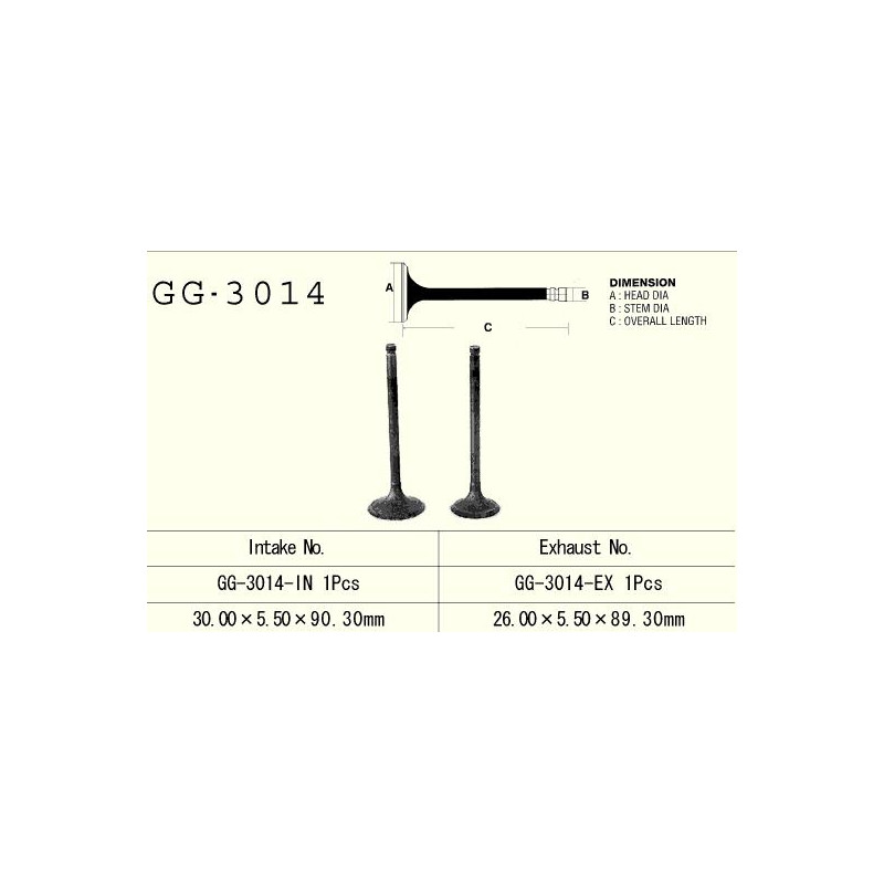 VESRAH ZAWÓR SSĄCY SUZUKI DR 125/ DRZ125 '86-'17, GN 125 '91-'97 (30,00X5,50X90,30MM) (OEM: 12004-S003,12911-24400)