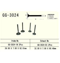 VESRAH ZAWÓR SSĄCY SUZUKI GS 500 E/F '89-'10 (OEM: 12911-01D00) (1SZT.) (MADE IN JAPAN)