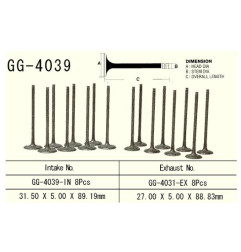 VESRAH ZAWÓR SSĄCY KAWASAKI ZZ-R 1100/1200 '90-'05, ZRX 1100/1200 '99-'05, GPZ 1100 '95-'97 (OEM: 12004-1093) (1SZT.)
