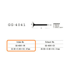 VESRAH ZAWÓR SSĄCY KAWASAKI VN 800/900 '96-'15 (OEM: 12004-1121,12004-1139) (1SZT.) (MADE IN JAPAN)