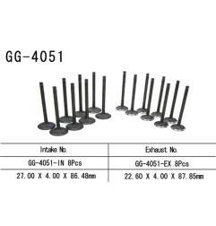 VESRAH ZAWÓR SSĄCY KAWASAKI ZX6R 03-04, ZX 6RR 03(OEM: 12004-1163) (1SZT.) (MADE IN JAPAN)