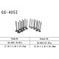 VESRAH ZAWÓR SSĄCY KAWASAKI ZX6RR 04 (ZX600M1) (OEM:12004-0006) (1SZT.) (MADE IN JAPAN)