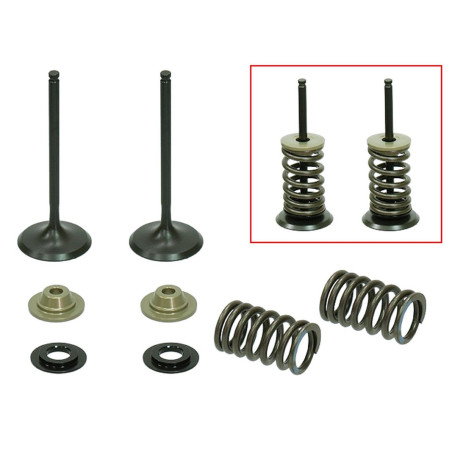 PSYCHIC ZAWORY SSĄCE KAWASAKI KXF 250 '09-'10 STALOWE (31X4,47X79,3MM)