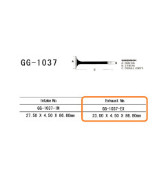 VESRAH ZAWÓR WYDECHOWY HONDA CBR 900RR '98-99' (OEM: 14721-MW0-000) (1SZT.) (MADE IN JAPAN)