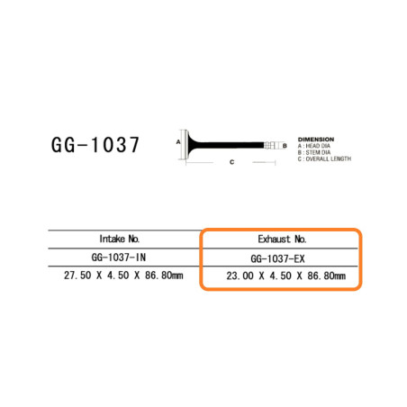 VESRAH ZAWÓR WYDECHOWY HONDA CBR 900RR '98-99' (OEM: 14721-MW0-000) (1SZT.) (MADE IN JAPAN)