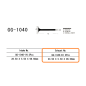VESRAH ZAWÓR WYDECHOWY HONDA XR 250 R '86-'95 (2 NA POJAZD) (23,5X5,5X96,0 MM) (OEM: 14721-KR6-000) (1SZT.) VESRAH ZAWÓR WYDECHOWY HONDA XR 250 R '86-'95 (2 NA POJAZD) (23,5X5,5X96,0 MM) (OEM: 14721-KR6-000) (1SZT.)