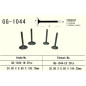 VESRAH ZAWÓR WYDECHOWY HONDA XL 600R '85-'87 (30,0X6,6X104,2 MM) (OEM: 14721-MG2-790) (1SZT.) (MADE IN JAPAN) VESRAH ZAWÓR WYDECHOWY HONDA XL 600R '85-'87 (30,0X6,6X104,2 MM) (OEM: 14721-MG2-790) (1SZT.) (MADE IN JAPAN)