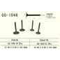 VESRAH ZAWÓR WYDECHOWY HONDA XR 650R '00-'07, TRX 700XX '08-'16 (2 NA POJAZD) (32,0X6,6X103,2 MM) (OEM: 14721-MBN-670) VESRAH ZAWÓR WYDECHOWY HONDA XR 650R '00-'07, TRX 700XX '08-'16 (2 NA POJAZD) (32,0X6,6X103,2 MM) (OEM: 14721-MBN-670)