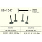 VESRAH ZAWÓR WYDECHOWY HONDA TRX 650/680 '03-'17 (2 NA POJAZD) (30,5X5,50X101,0 MM) (OEM: 14721-HN8-000,GG-HL3-A00) VESRAH ZAWÓR WYDECHOWY HONDA TRX 650/680 '03-'17 (2 NA POJAZD) (30,5X5,50X101,0 MM) (OEM: 14721-HN8-000,GG-HL3-A00)