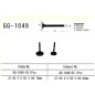 VESRAH ZAWÓR WYDECHOWY HONDA CRF 230 '03-20' (OEM: 14721-KBB-900) (1SZT.) (MADE IN JAPAN) VESRAH ZAWÓR WYDECHOWY HONDA CRF 230 '03-20' (OEM: 14721-KBB-900) (1SZT.) (MADE IN JAPAN)