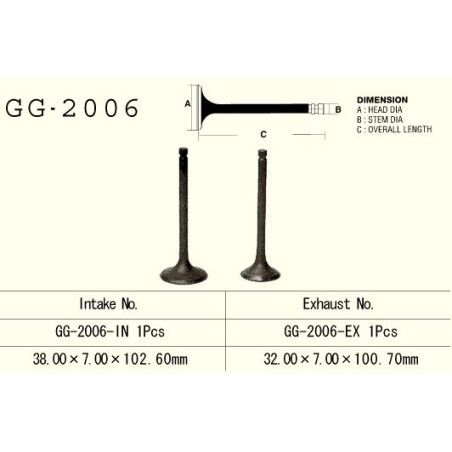 VESRAH ZAWÓR WYDECHOWY YAMAHA YFM 350 '87-'99 WOLVERINE/ BIG BEAR, SR 250 '80-82' (OEM: 3Y1-12121-00,3Y1-12121-01)