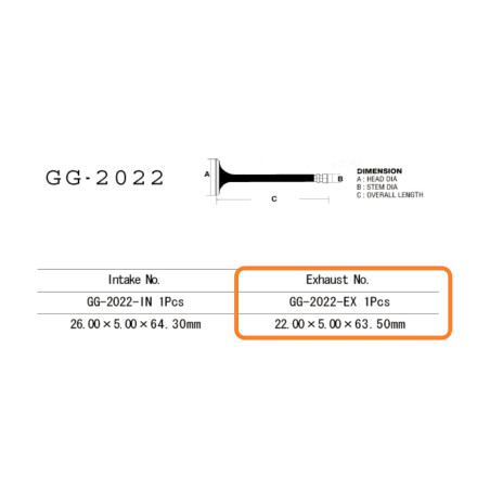 VESRAH ZAWÓR WYDECHOWY YAMAHA YFM 125 GRIZZLY '04-'15, RAPTOR 125 '11-'15 (OEM: 50M-12121-01,5HP-12121-00) (1SZT.)