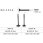 VESRAH ZAWÓR WYDECHOWY SUZUKI DR 125 /DRZ125 '86-'17, GN 125 '91-97' (26,00X5,5X89,30) (OEM: 12005-S003,12912-24400)