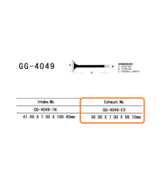 VESRAH ZAWÓR WYDECHOWY KAWASAKI KVF 360 '03-'13 (1 NA POJAZD) (OEM: 12005-1326) (1SZT.) (MADE IN JAPAN)
