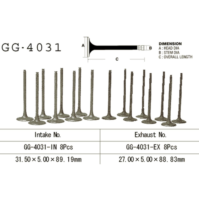 VESRAH ZAWÓR WYDECHOWY KAWASAKI ZRX 1100/1200 (OEM: 12005-1148) (1SZT.) (MADE IN JAPAN) VESRAH ZAWÓR WYDECHOWY KAWASAKI ZRX 1100/1200 (OEM: 12005-1148) (1SZT.) (MADE IN JAPAN)