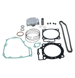 VERTEX ZESTAW NAPRAWCZY GÓRY SILNIKA HONDA CRF 450R 09-12 ( TŁOK 23455B, USZCZELKI TOP-END, ŁAŃCUSZEK ROZRZĄDU )