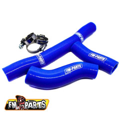 FM-PARTS SILIKONOWE WĘŻE/PRZEWODY CHŁODNICY KTM / HUSQVARNA 250/300 '17-'19 KOLOR NIEBIESKI