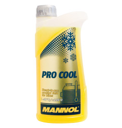 MANNOL PŁYN DO CHŁODNIC PRO COOL 1L MOTOCYKLOWY (-40ST.C/+135ST.C) GOTOWY DO UŻYCIA (960)