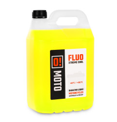 OMOTO PŁYN DO CHŁODNIC 5L O! FLUO XTREME COOL +135 GOTOWY DO UŻYCIA (O!MOTO) (OLE-002) (-40 DO +135)