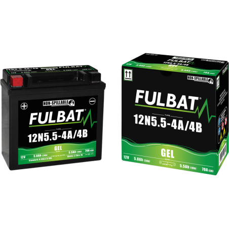 AKUMULATOR ŻELOWY BEZOBSŁUGOWY FULBAT 12N5.5-4A