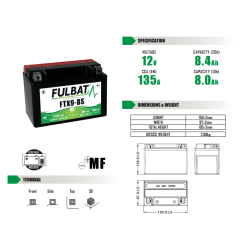 AKUMULATOR BEZOBSŁUGOWY FULBAT FTX9-BS
