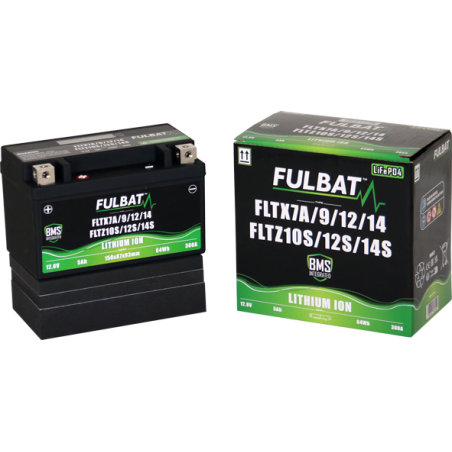 AKUMULATOR LITOWO-JONOWY BEZOBSŁUGOWY LIFEPO4 FULBAT FLTX7A/9/12/14 / FLTZ10S/12S/14S