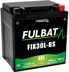 AKUMULATOR ŻELOWY BEZOBSŁUGOWY FULBAT FIX30L-BS