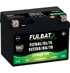 AKUMULATOR LITOWO-JONOWY BEZOBSŁUGOWY LIFEPO4 FULBAT FLTX4L/5L/7L - FLTZ5S/6S/7S