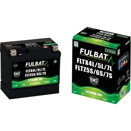 AKUMULATOR LITOWO-JONOWY BEZOBSŁUGOWY LIFEPO4 FULBAT FLTX4L/5L/7L - FLTZ5S/6S/7S