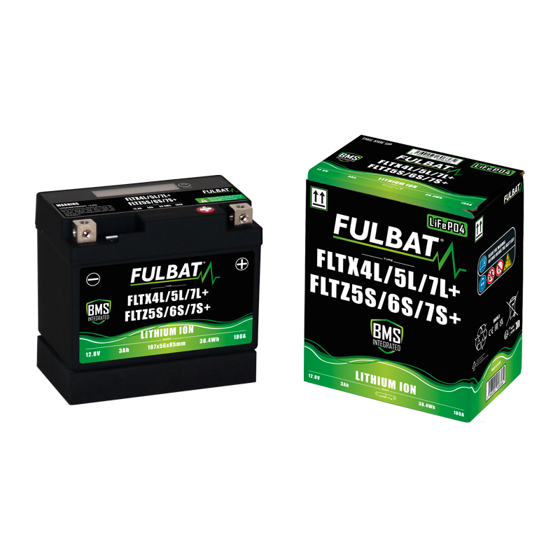 AKUMULATOR LITOWO-JONOWY BEZOBSŁUGOWY LIFEPO4 FULBAT FLTX4L/5L/7L+ - FLTZ5S/6S/7S+ AKUMULATOR LITOWO-JONOWY BEZOBSŁUGOWY LIFEPO4 FULBAT FLTX4L/5L/7L+ - FLTZ5S/6S/7S+
