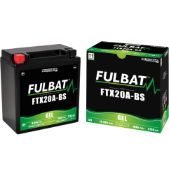 AKUMULATOR ŻELOWY BEZOBSŁUGOWY FULBAT FTX20A-BS /YTX20A-BS