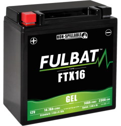 AKUMULATOR ŻELOWY BEZOBSŁUGOWY FULBAT FTX16