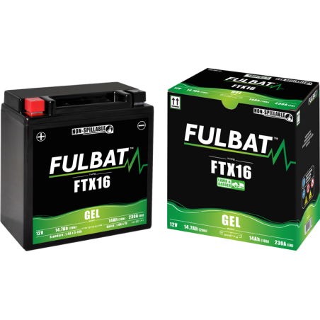 AKUMULATOR ŻELOWY BEZOBSŁUGOWY FULBAT FTX16